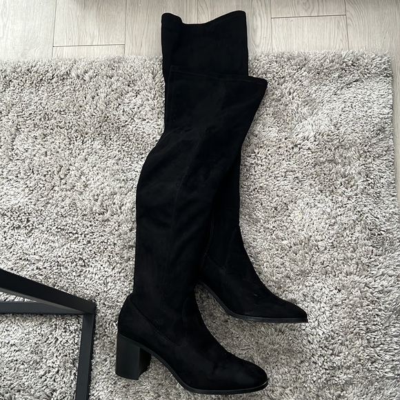 Zara Thigh High Boots - Picture 3 of 6